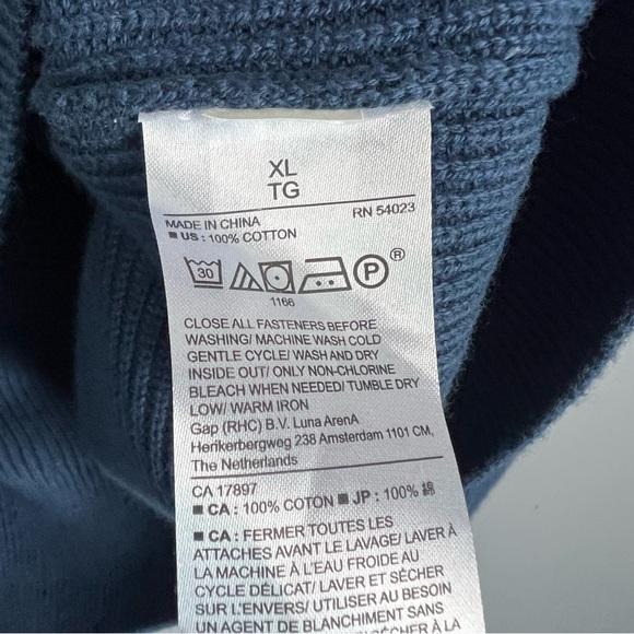 NWT Banana Republic Factory Mock Neck Knit Sweater Size X-Large - Picture 7 of 7